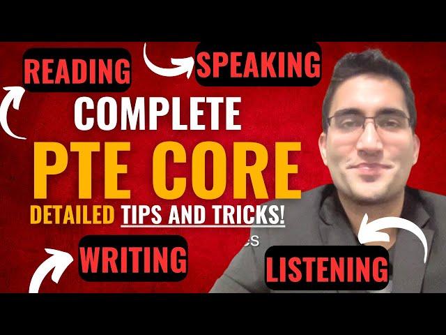 PTE CORE All Tips & Tricks Explained! All Modules & Best Practices for a CLB 9! Templates Incl