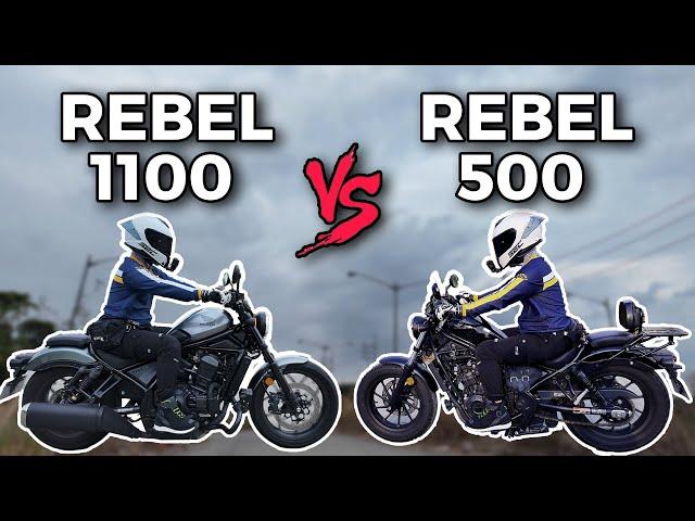 Honda Rebel 1100 & 500 Review & Comparison | Alin Ang Mas Ok?