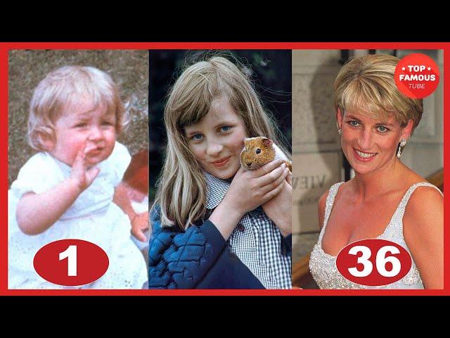Princess Diana Transformation From 1 To 36 Years Old ⭐ The People’s Princess