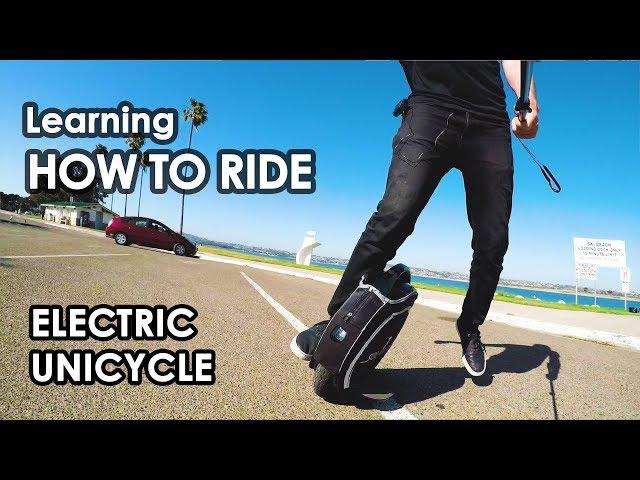 Learning How To Ride An Electric Unicycle