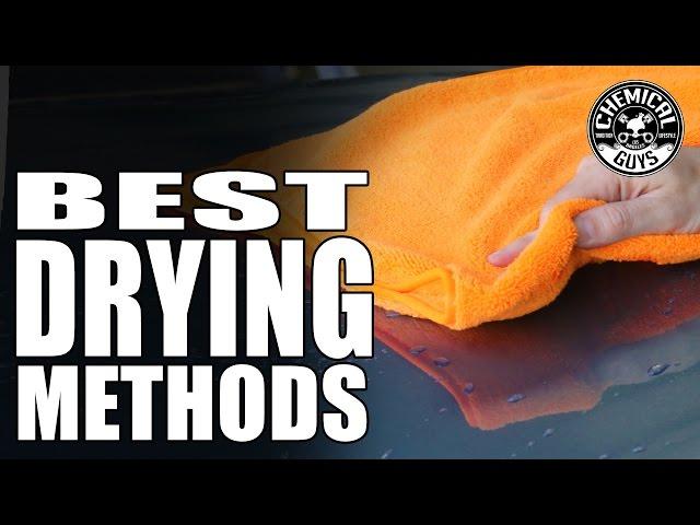 Best Car Drying Tools: Towels / Chamois / Blades / Blowers - Chemical Guys