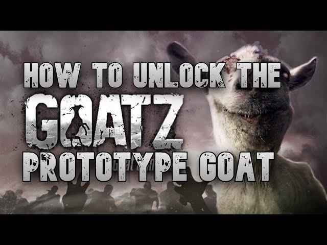 How to unlock the Prototype Goat - Goat Simulator (PS4)