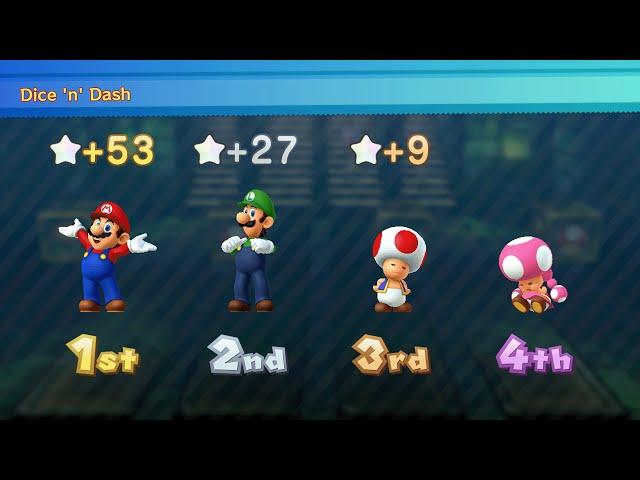 Mario Party 10 - Mario vs Luigi vs Toad vs Toadette - Airship Central