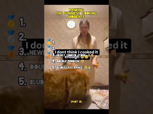 Ranking The Funniest Cooking Moments. (Part 3) #funny #ytshorts #cooking #memes #ranking