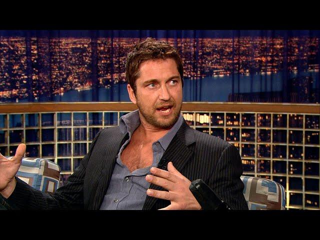 Gerard Butler Built His Ass for "300" | Late Night with Conan O’Brien