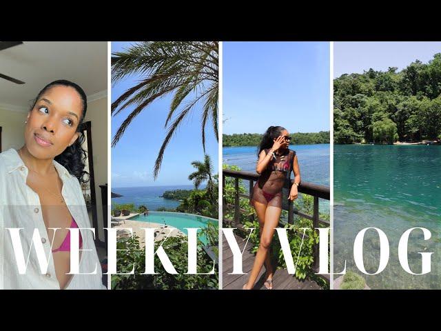 WEEKLY VLOG | Earthquakes?? Jamaica Portland Drives, Dancehall theme parties & More| Gabxcaroline