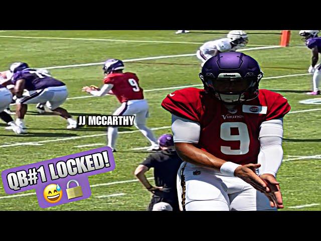 JJ McCarthy & Justin Jefferson *FIRST LOOK* vs Minnesota Vikings First Team Defense HIGHLIGHTS 