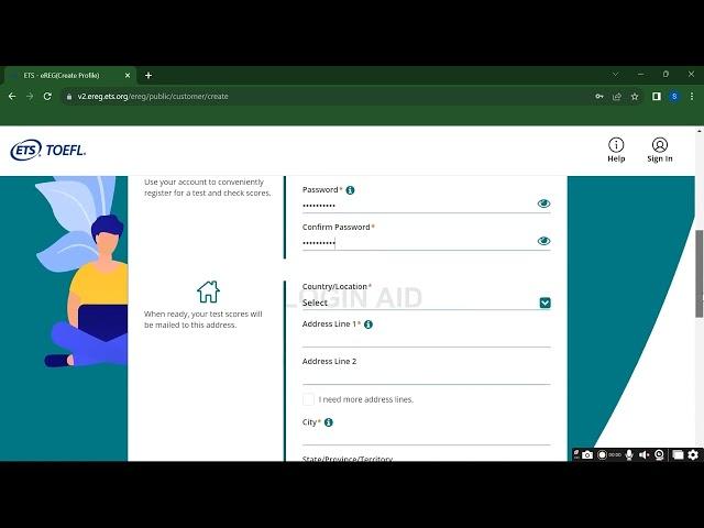 How To Create TOEFL Account On ETS 2023 | ETS TOEFL Account Registration, Sign Up Guide | ets.org