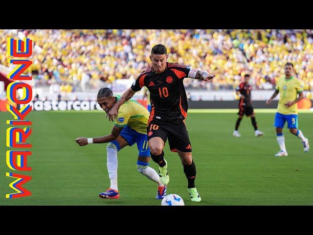 Copa America- Colombia vs Brasil - Partido Completo