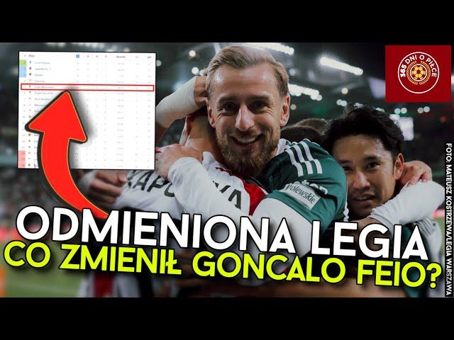 RANKING | LEGIA WARSZAWA REWELACYJNIE PUNKTUJE | CO ZMIENIŁ GONCALO FEIO? | PODSUMOWANIE i ANALIZA