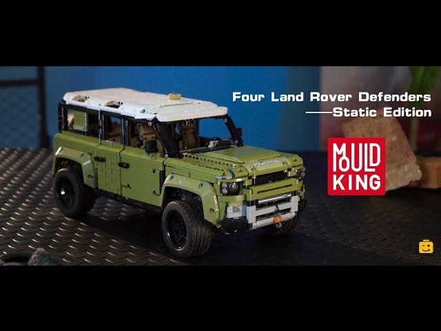 Mould King 13175 Land Rover Defender Long. Обзор на русском