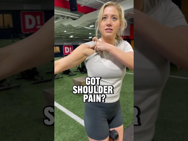 Fix Shoulder Pain in 3 Steps!