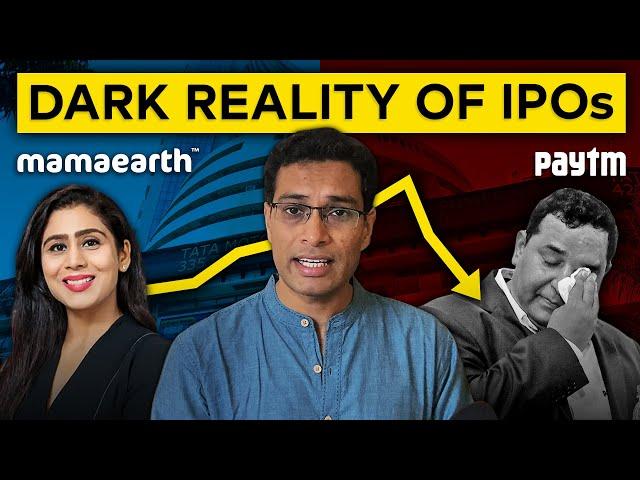 How are IPOs Pumped and Dumped in India | Mamaearth Profit 22Cr, Valuation 24,000 Cr