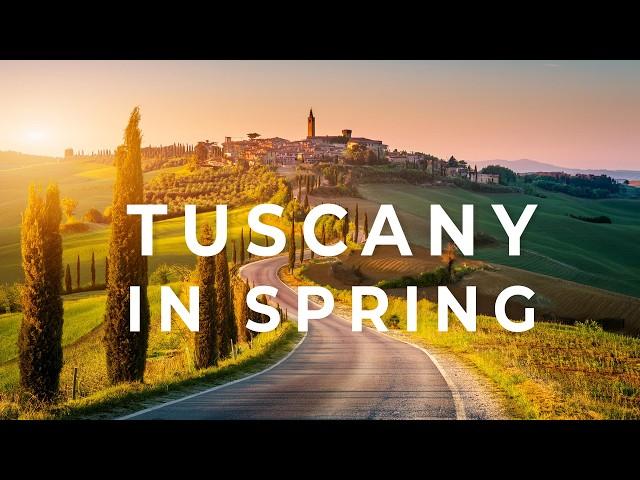 Tuscany in Spring 4k Cinematic Views of Val d'Orcia & Medieval Towns