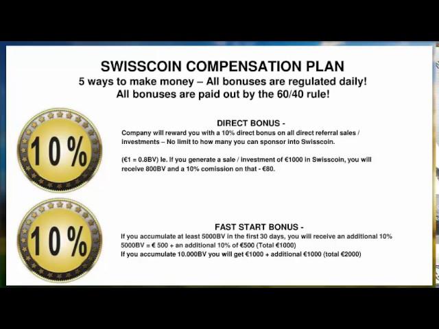 SWISSCOIN VIDEO PRESENTATION