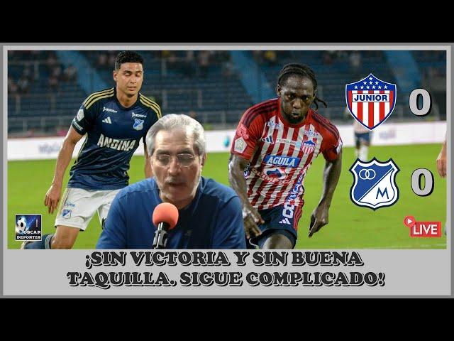 EN VIVO: OSCAR DEPORTES:  ¿SE COMPLICA JUNIOR ?