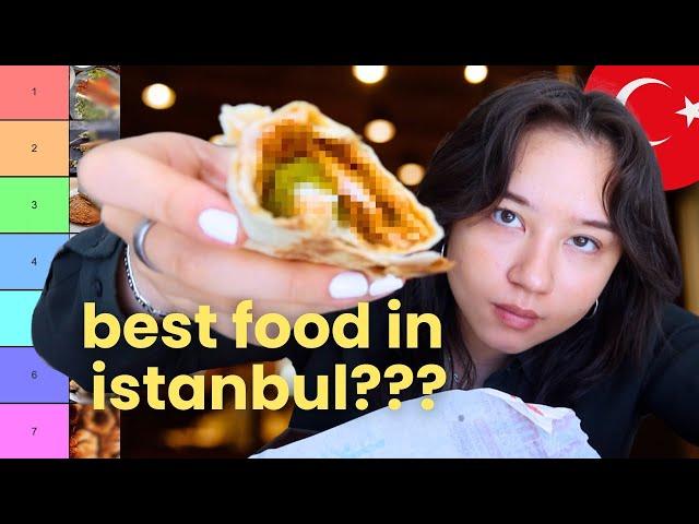 The TOP 8 Turkish Foods I Tried In Istanbul