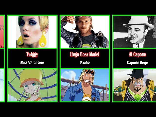 Oda’s Inspiration Design Characters - One Piece