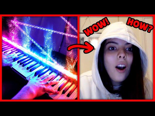 When You Play MAGICAL Piano on Omegle...