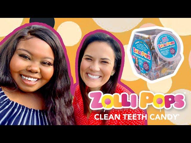 FIRST REVIEW VLOG of Zollipops: The Clean Teeth Pops