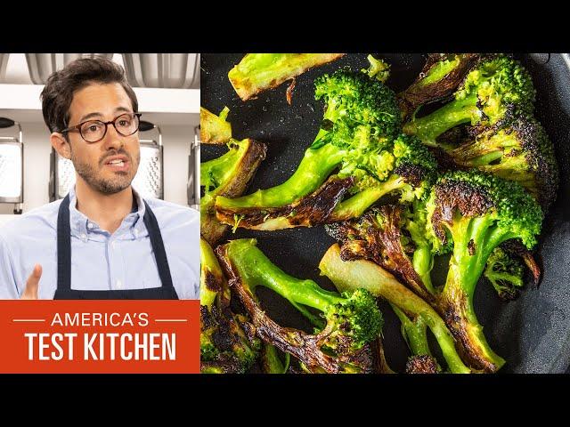 How to Make Skillet Roasted Broccoli