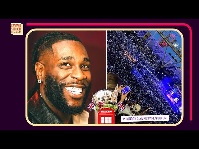 Burna Boy makes history after selling out 80k-capacity London stadium