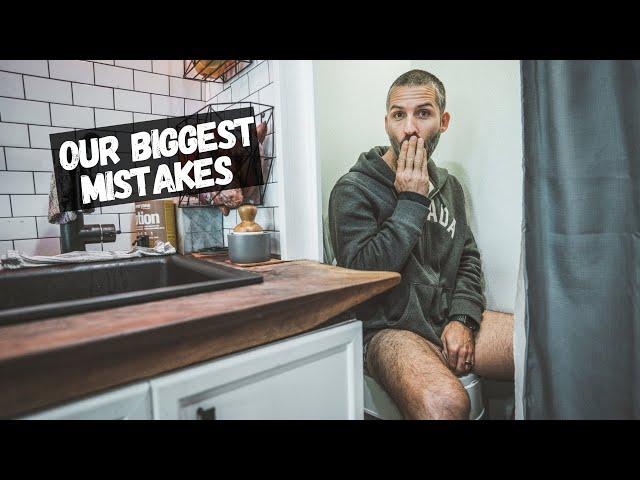 VAN BUILD MISTAKES: 8 Things We Would Change | Sprinter Van Conversion