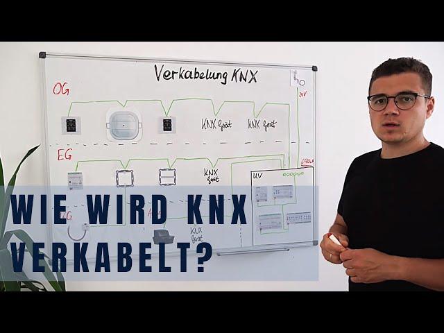 Verkabelung KNX| Empfehlung der Struktur im EFH| KNX für Anfänger Folge 2| Smarthome