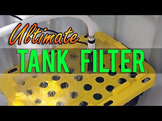 DIY Filter for Bait Tanks, Koi Ponds, Water Features | Protect Your Pump!