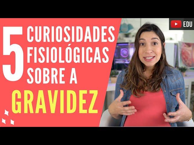 5 CURIOSIDADES fisiológicas sobre a GRAVIDEZ