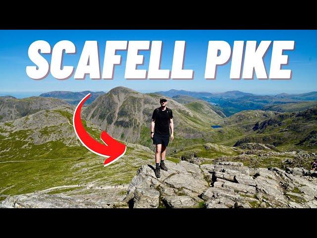 Climbing the HIGHEST Mountain in England | Scafell Pike 978m via Wasdale Head | Lake District