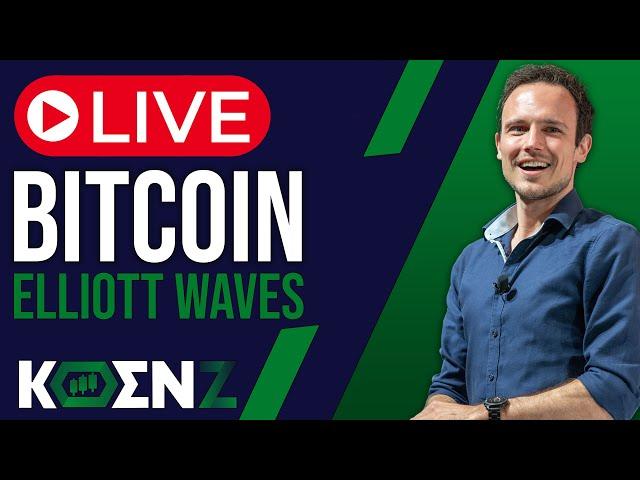 LIVE Bitcoin Elliott Wave Analysis | Trading Psychology | Chatting