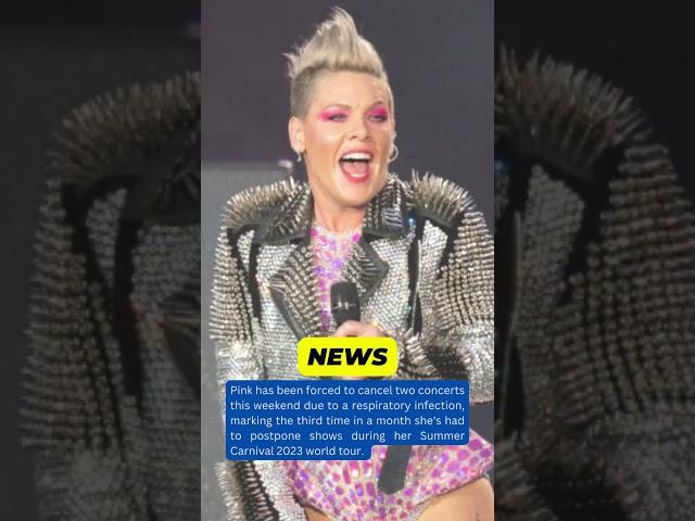 Pink's Concert Crisis: Health Battles Continue on Summer Carnival 2023 Tour! | #Pink