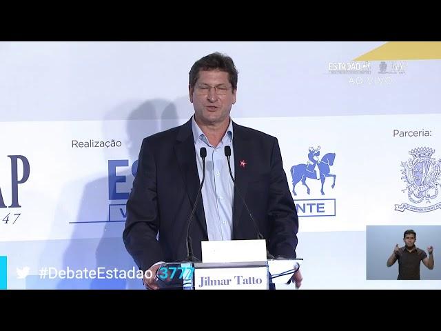 DEBATE ESTADÃO REÚNE OS PRINCIPAIS CANDIDATOS À PREFEITO DE SÃO PAULO.