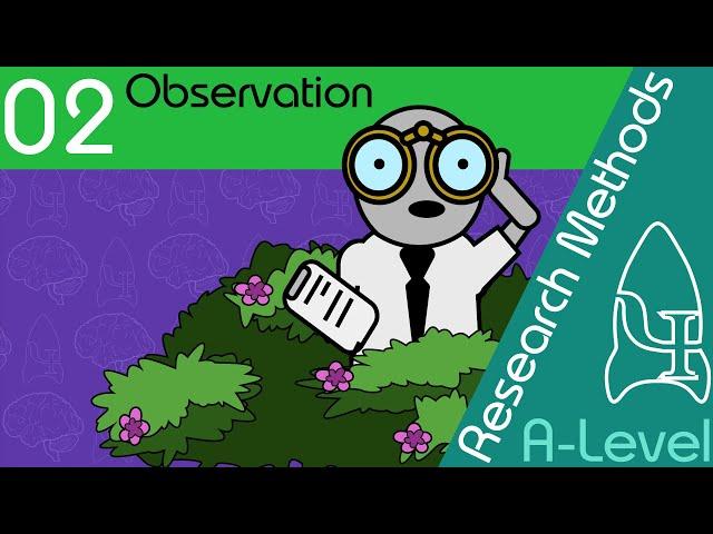 Observation - Research Methods [ A Level Psychology ]