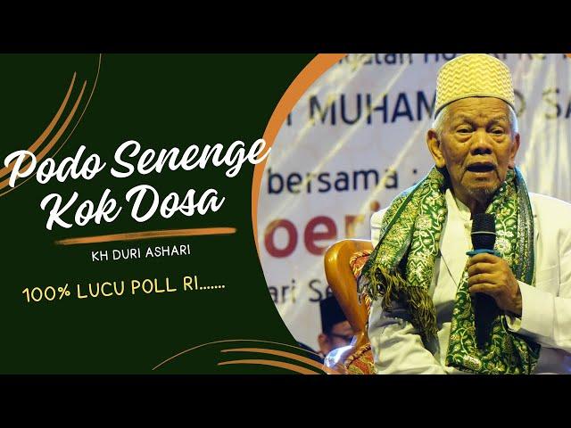 KH DURI ASHARI TERBARU LUCU POLL RI ... PODO GELEM E KOK DOSA