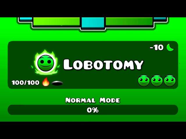 LOBOTOMY DASH (All Levels 1~23 / All Coins) | Geometry Dash 2.2