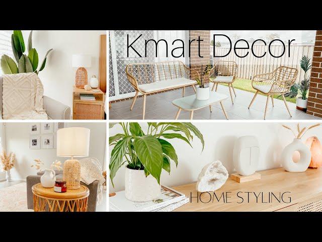 KMART DECOR HOME STYLING INSPIRATION | HOW I STYLE KMART DECOR #kmartaustralia #kmart