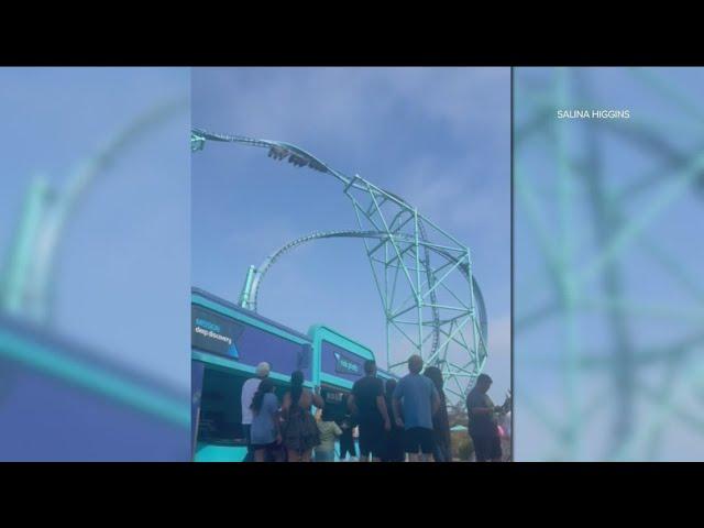 Family details 'terrifying' experience on SeaWorld San Diego's Electric Eel rollercoaster