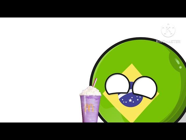 (Better Version) BrazilBall Tries The Grimace Shake