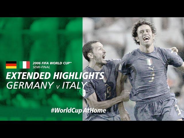 Germany 0-2 Italy | Extended Highlights | 2006 FIFA World Cup