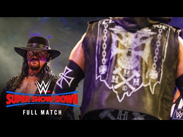 FULL MATCH: Undertaker vs. Triple H - No Disqualification Match: WWE Super Show-Down 2018