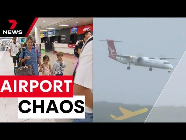 Airports are getting reopened after ex-Cyclone Alfred | 7NEWS