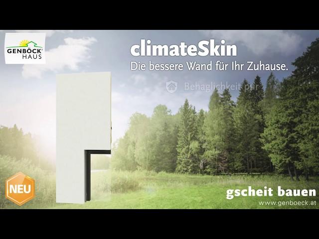 GENBÖCK HAUS -  das besondere Fertighaus mit der innovativen Außenwand climateSkin