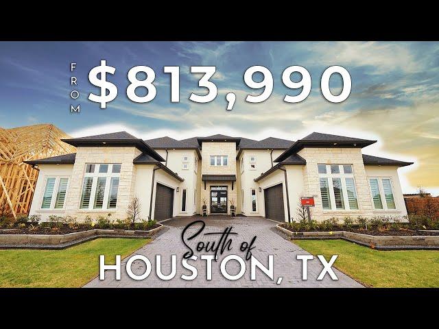 INSIDE A PALACE STYLE HOUSE FOR SALE SOUTHEAST OF HOUSTON IN FRIENDSWOOD, TX | NEW HOME TOUR!