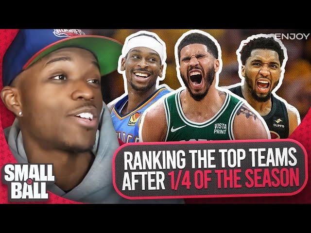 Ranking The Top NBA Teams After A Quarter Of The Season