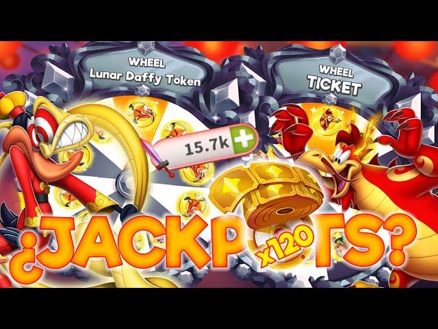 LUNAR DAFFY over 15.7k tokens LUNAR DRAGONHORN over 120 GT - JACKPOT? - Looney Tunes World of Mayhem