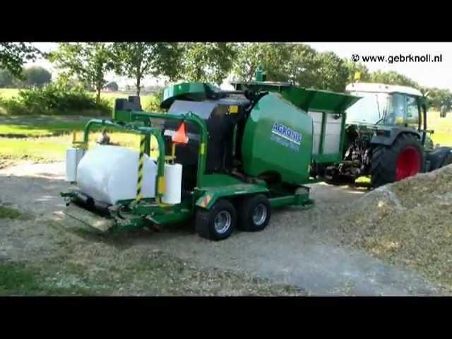 Agronic Maize Baler MR 820, Maissipaalain