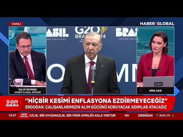 CANLI | G-20 Zirvesi Dönüşü Erdoğan'dan Flaş Açıklamalar