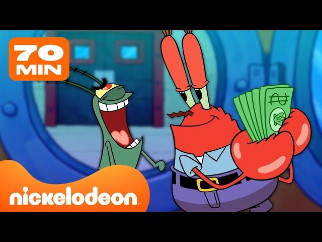Губка Боб | "Красти Краб" конкурирует с "Помойным ведром"!  | Nickelodeon Cyrillic